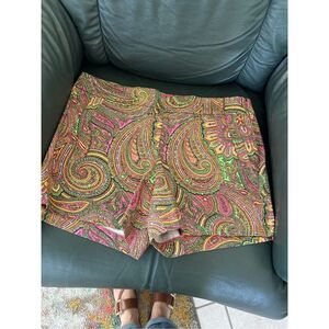 J. Crew Multicolor Paisley Women's Shorts